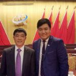中山市新一屆工商聯主席黃啟均（左）與副主席程華鎮(zhèn)（右）先生