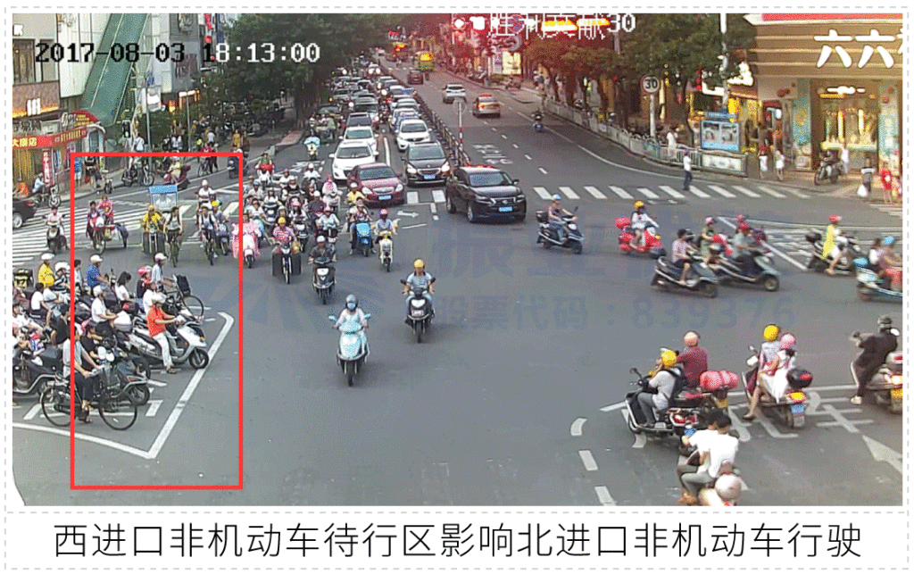 圖 5 北進(jìn)口交通運行情況