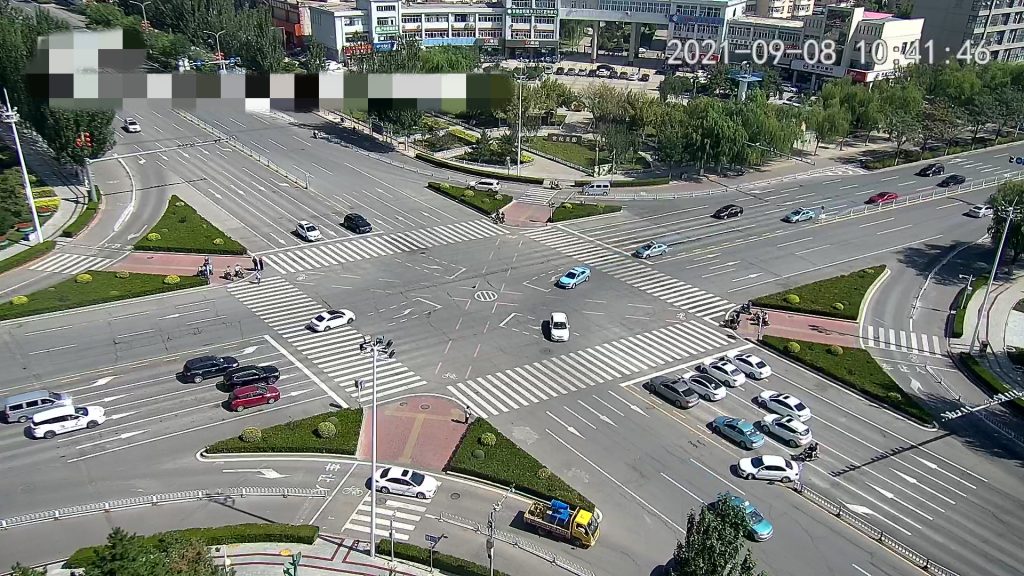 圖11 朝陽大街-中興北路、勝利路-盛華大街路口設(shè)置左轉(zhuǎn)待轉(zhuǎn)區(qū)后